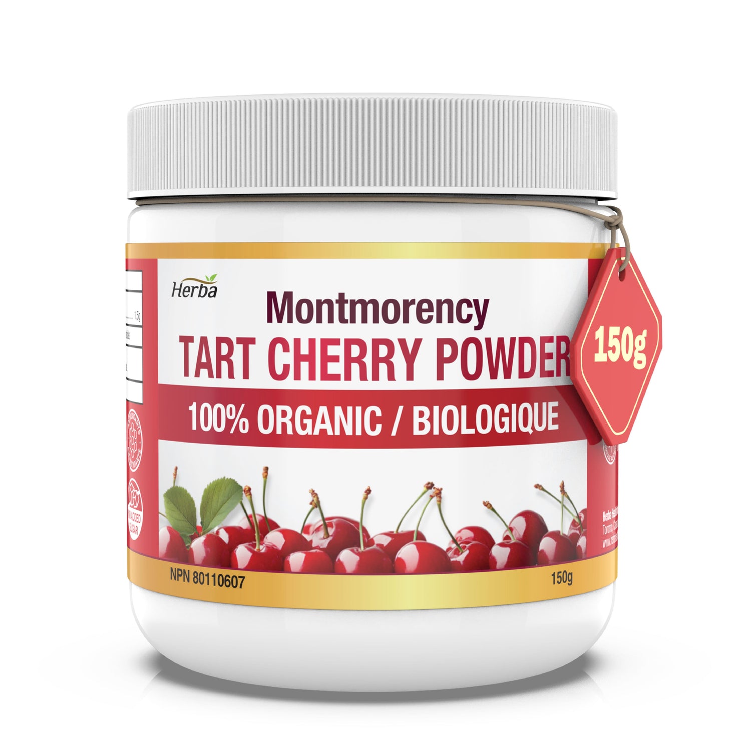 New Montmorency Tart Cherry Powder – 150g | 100% Organic