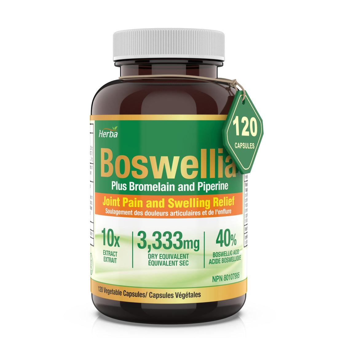 boswellia serrata capsules with bromelain supplement